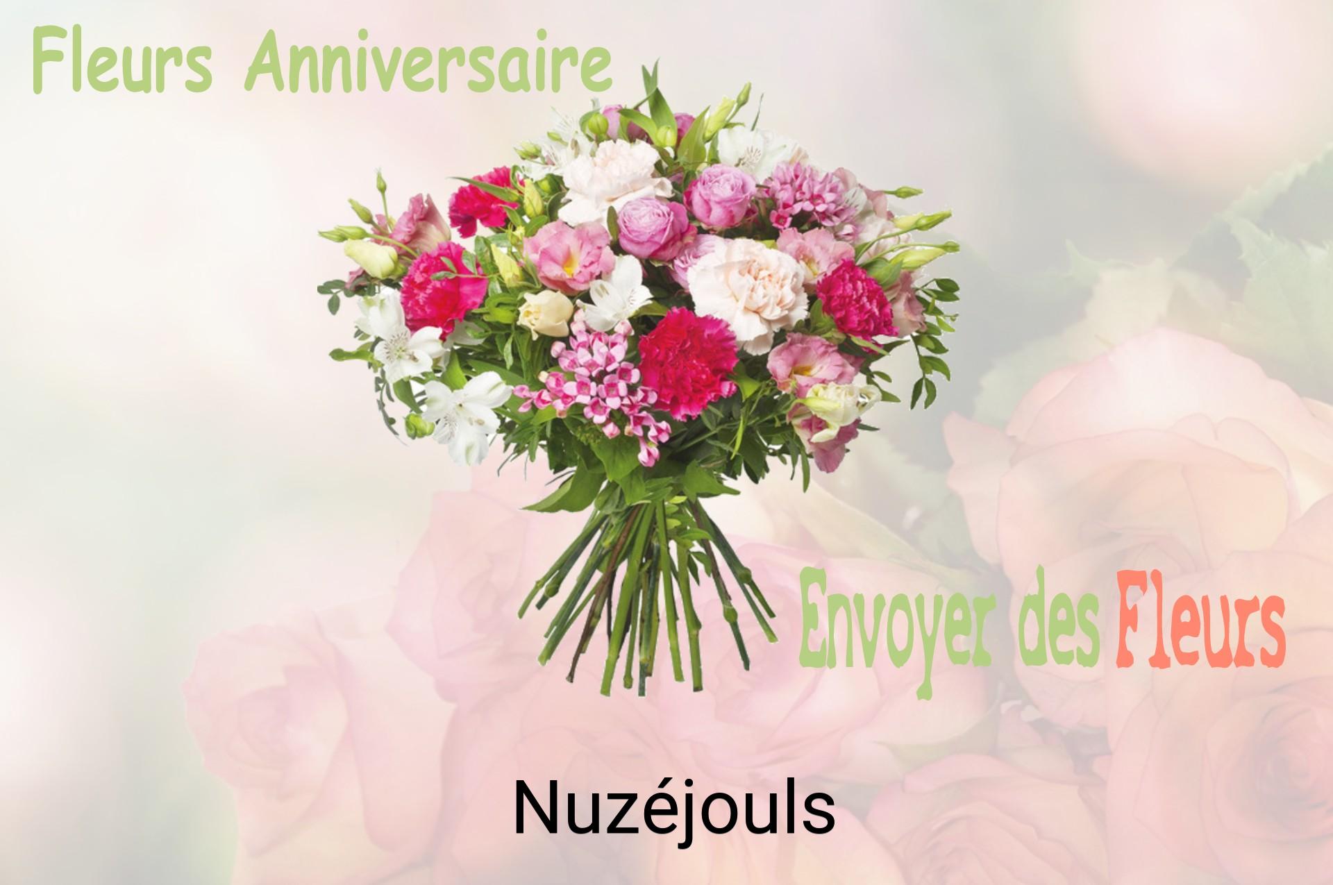 Bouquet de fleurs d’anniversaire livré à Nuzéjouls