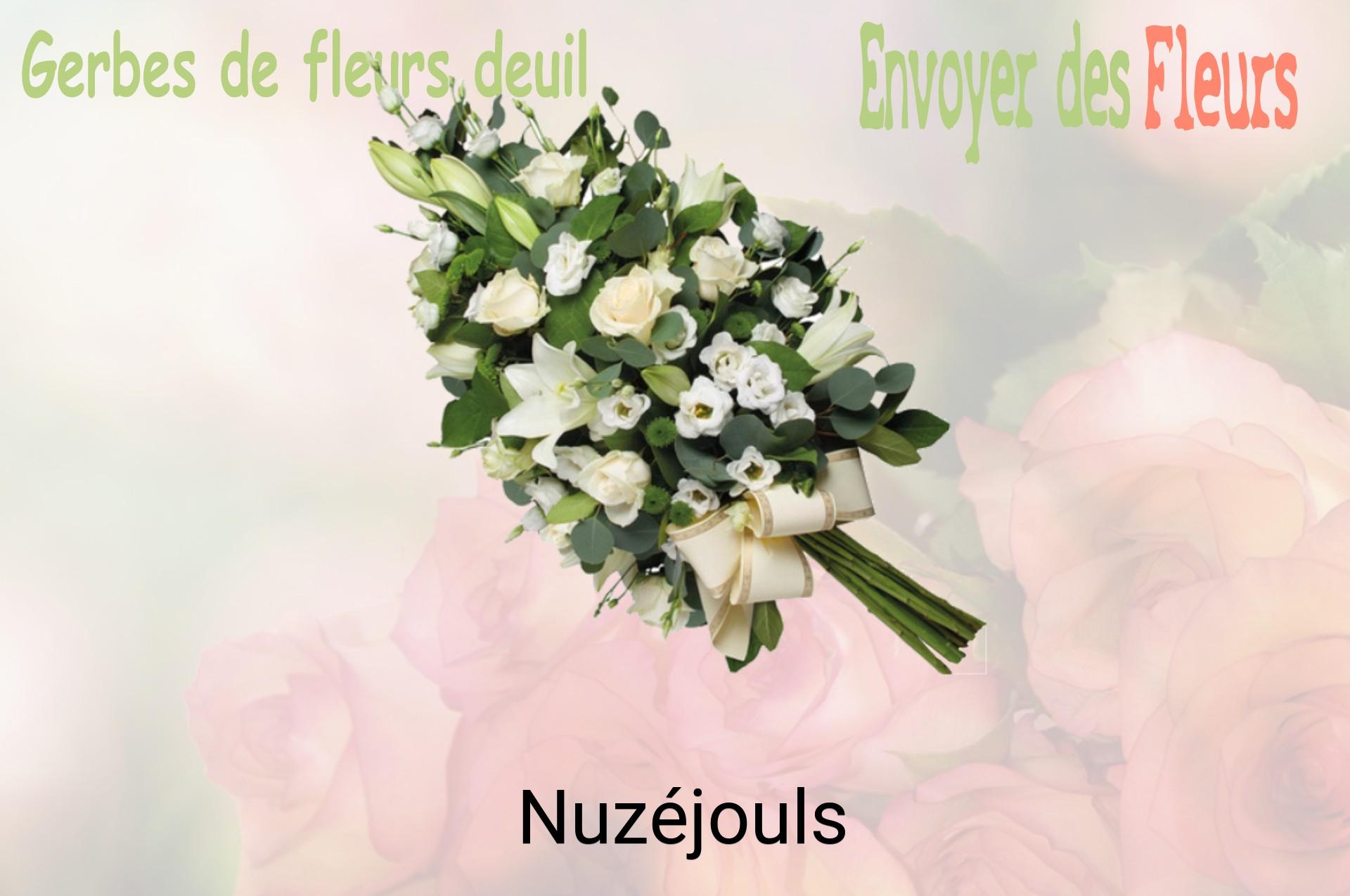 Gerbe de fleurs de deuil livrée à Nuzéjouls